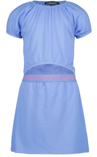 4President jurk Leona mid blue (open buik)